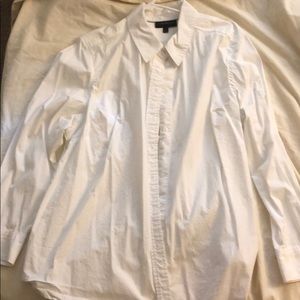 White Lane Bryant button down